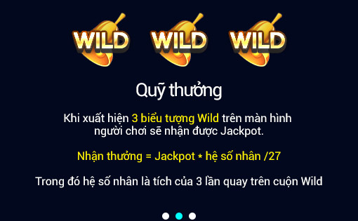 Lucky Wild - danh sách item và điều kiện trúng (minh họa)
